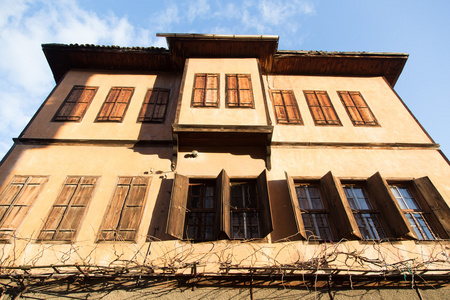 土耳其传统的房子，在萨夫兰博卢