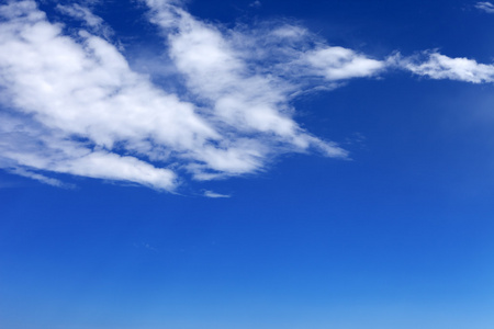 蓝蓝的天空云图片