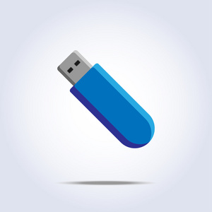 矢量 usb 闪存卡图标