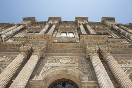 奥斯曼建筑的尔马巴赫切宫伊斯坦布尔