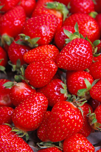 成熟的甜草莓