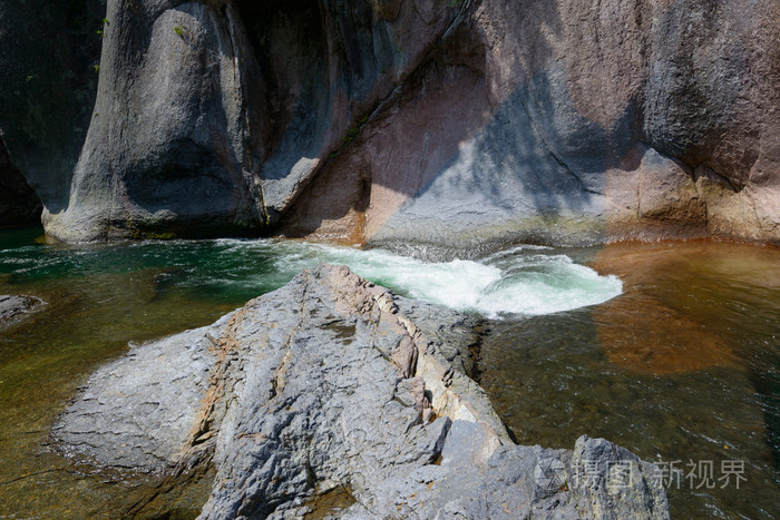 fukiware 瀑布在群马县，日本