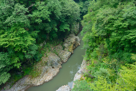 agatsuma 谷在群马县，日本