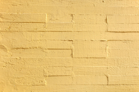 黄色的混凝土墙体纹理