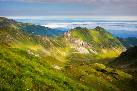 fagaras 山在罗马尼亚