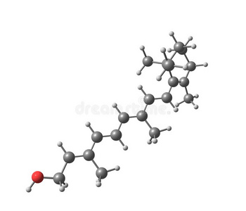 视黄醇维生素a的分子结构