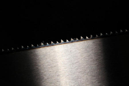 锋利的锯齿状刀片图片