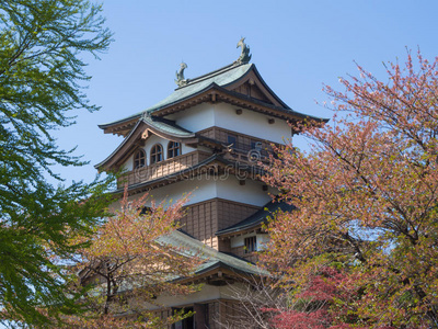 日本长野苏瓦的高岛城堡