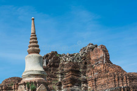 泰国大城府寺庙和切迪