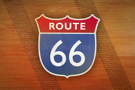 66号公路标志