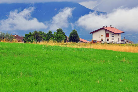 阿尔卑斯山乡村住宅