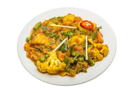 混合蔬菜咖喱图片