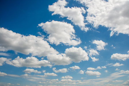 cloudscape 明亮的蓝天