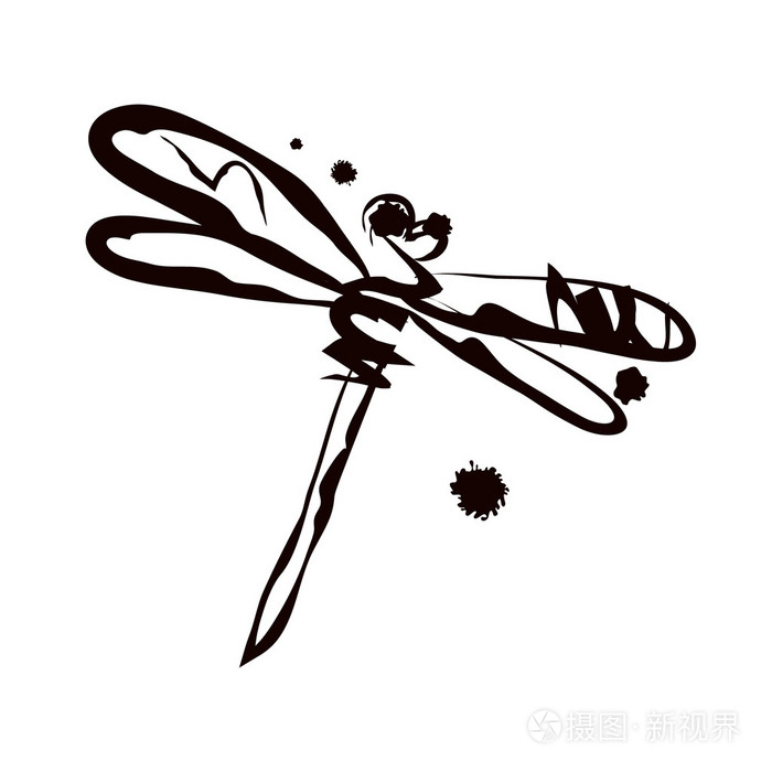 蜻蜓的插图