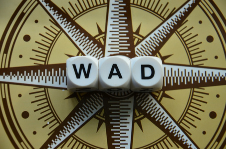 字 wad