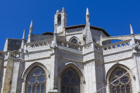 著名的大教堂的帕伦西亚的美丽的未知 帕伦西亚 s