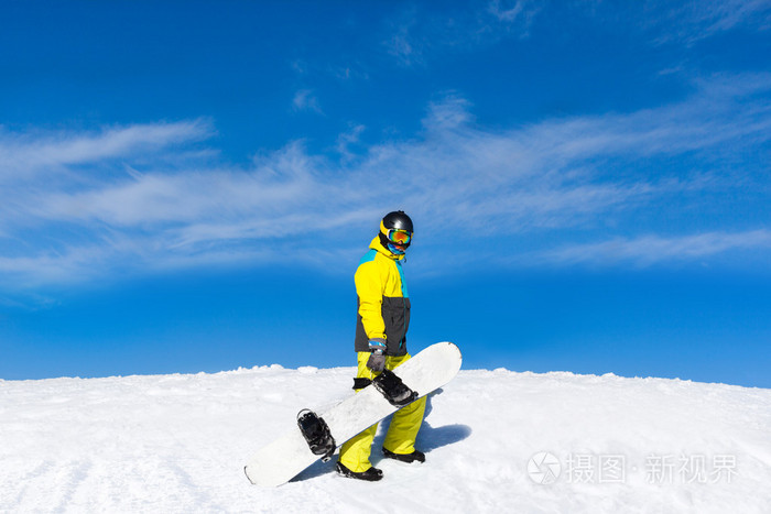 滑雪板站举行滑雪