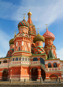 俄罗斯莫斯科红场 st basils 大教堂