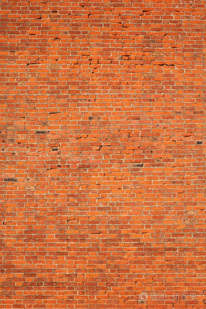 红砖墙壁纹理照片-正版商用图片1gf5rt-摄图新视界