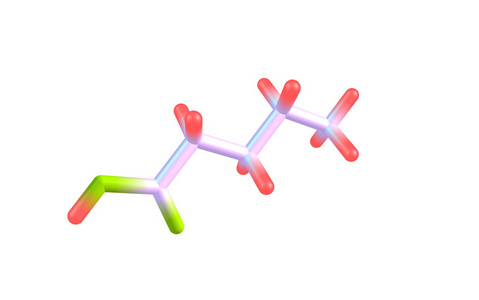 戊 戊酸分子上白色孤立