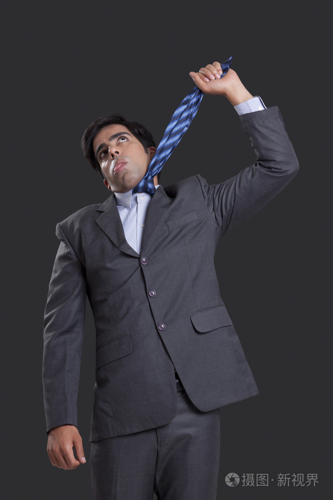 失意的商人吊颈自杀