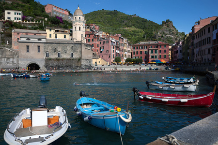 意大利西北部 vernazza，拉斯佩齐亚，利古里亚