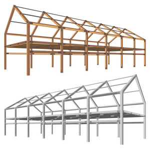 钢 木质建筑计划