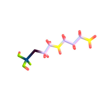 阿米福汀分子结构上白色孤立