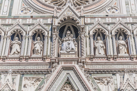 大教堂 di santa maria del fiore 在佛罗伦萨，意大利