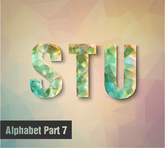 s t u 字母