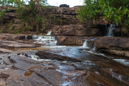 柬埔寨的瀑布