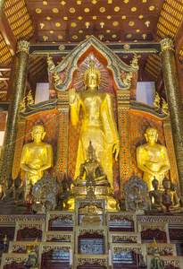 金泰国寺庙佛像