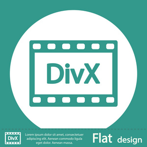 绿色 Divx 视频图标