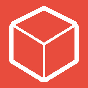 icono de diseo de logotipo de cubo 3D