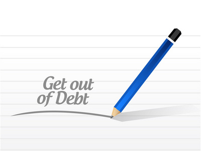 摆脱债务消息插图设计