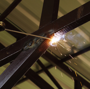 电气焊连接建筑金属图片