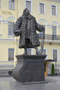 圣彼得斯堡。建筑师多米尼克为纪念碑