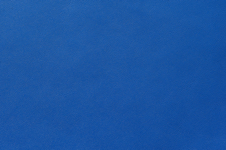 无缝的蓝色皮革质地的特写照片