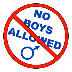 允许没有男孩图片