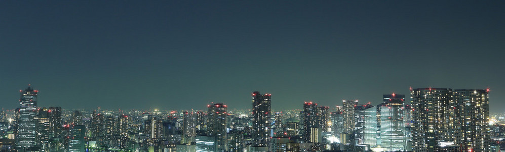 东京夜晚全景