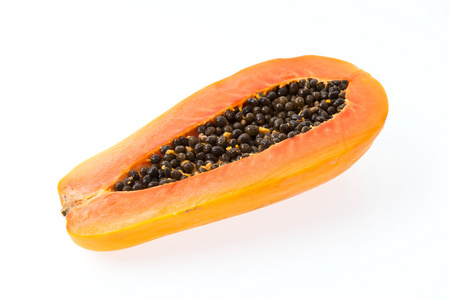 木瓜白隔离照片