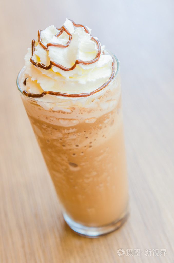 摩卡咖啡冰沙