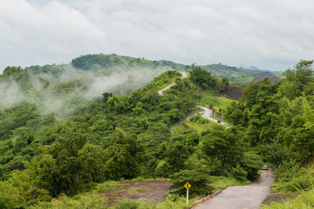 泰国的山路