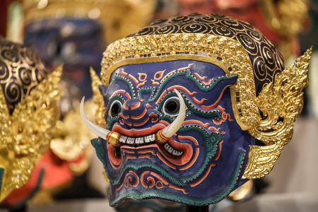 华康泰国传统面具