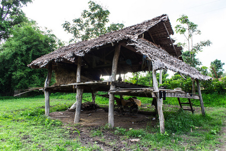 在泰国的乡村小屋