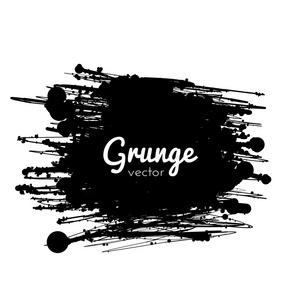 grunge 油漆溅