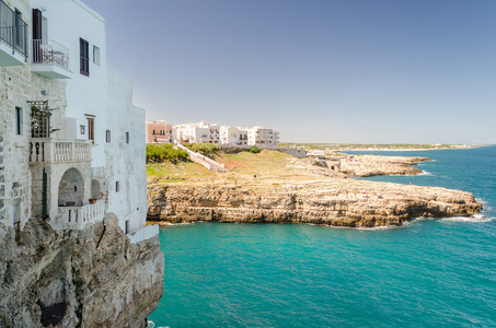 普利亚区 polignano 一匹母马