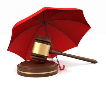 木槌的保护伞照片