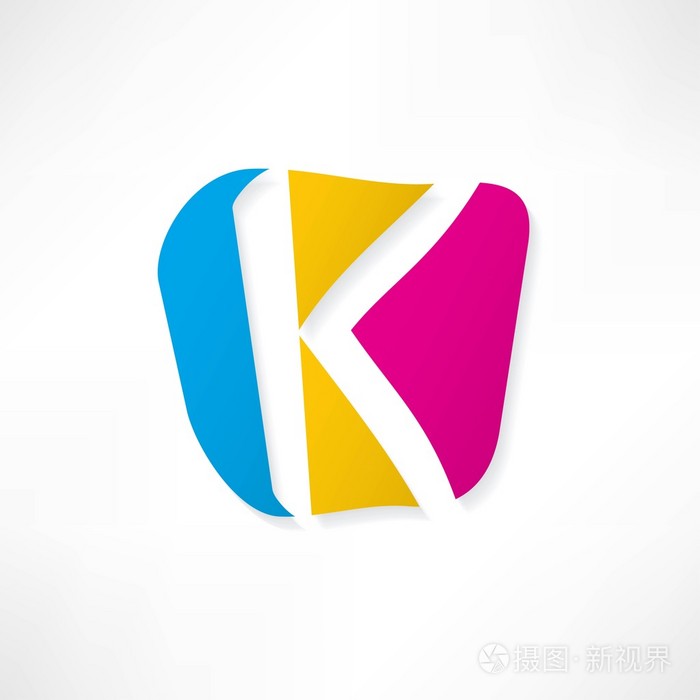 图标与字母k