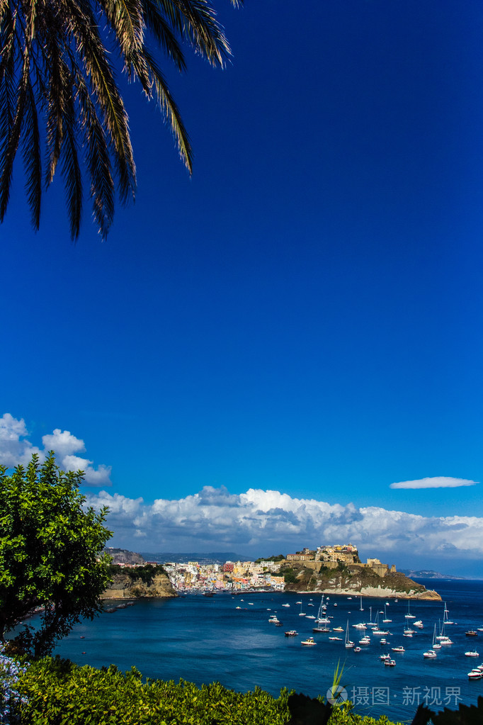 普罗奇达岛美丽的小岛